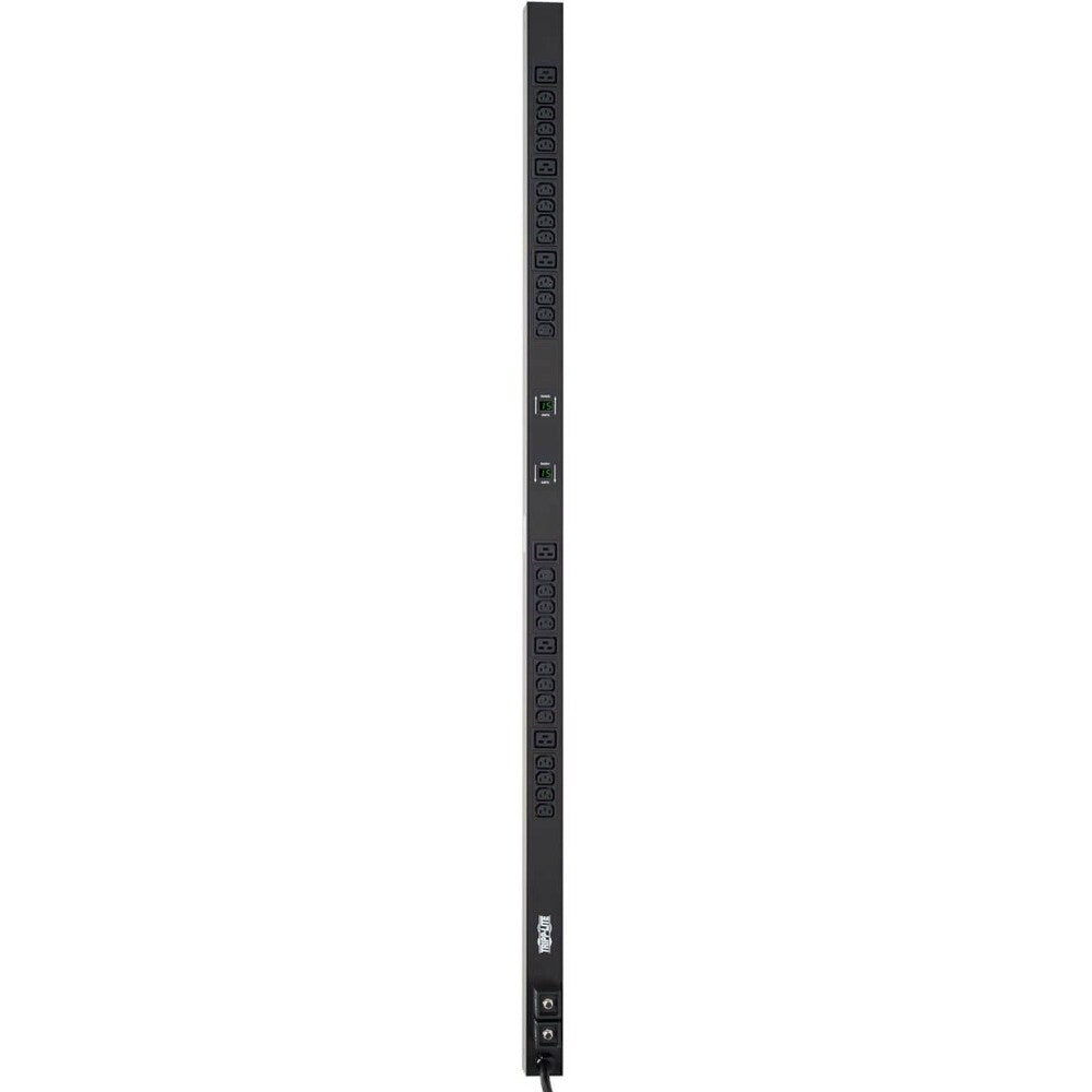 Tripp Lite by Eaton PDU 5.5kW Single-Phase Local Metered PDU 208/230V Outlets (6-C19 & 24-C13) L6-30P 10 ft. (3.05 m) Cord 0U Vertical