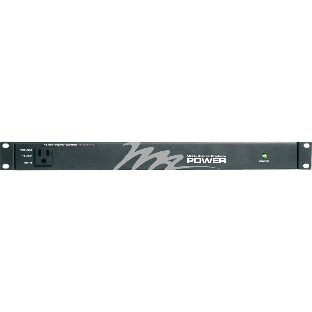 Middle Atlantic PD Rack Mount Power Distribution Unit - 15 Amp, 9 Outlet Rack Mount PDU