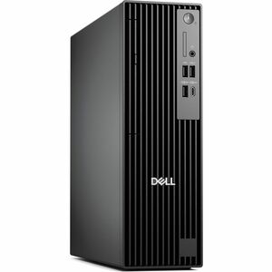 Dell Pro Slim Plus QBS1250 Desktop Computer - Intel Core Ultra 7 265 - 16 GB - 256 GB SSD - Slim PC - Standard Black - Intel Chip - Windows 11 Pro - Intel DDR5 SDRAM - 260 W