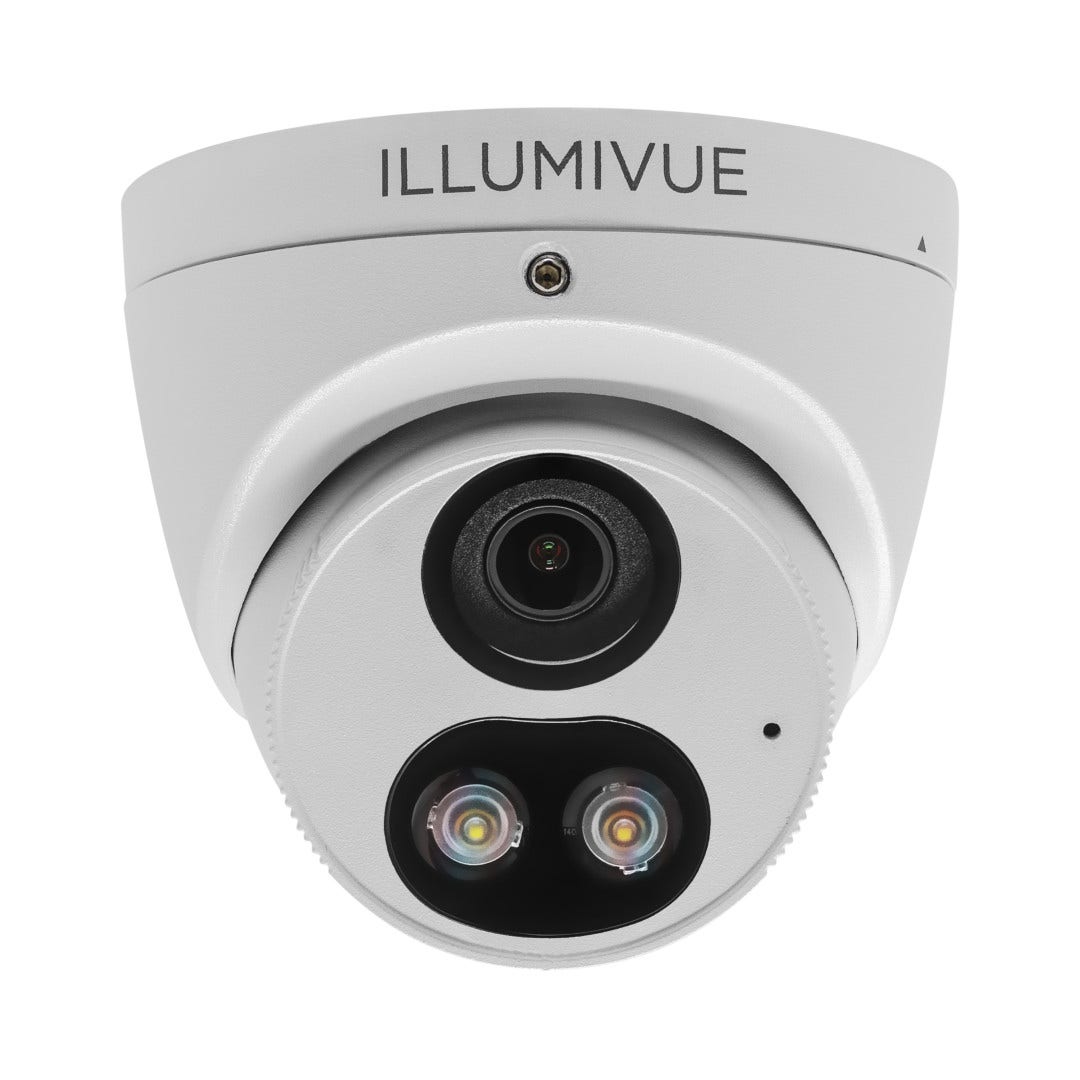 Illumivue TVI5T-NC-NL 5MP TVI Turret Camera with NightColor & NightLight