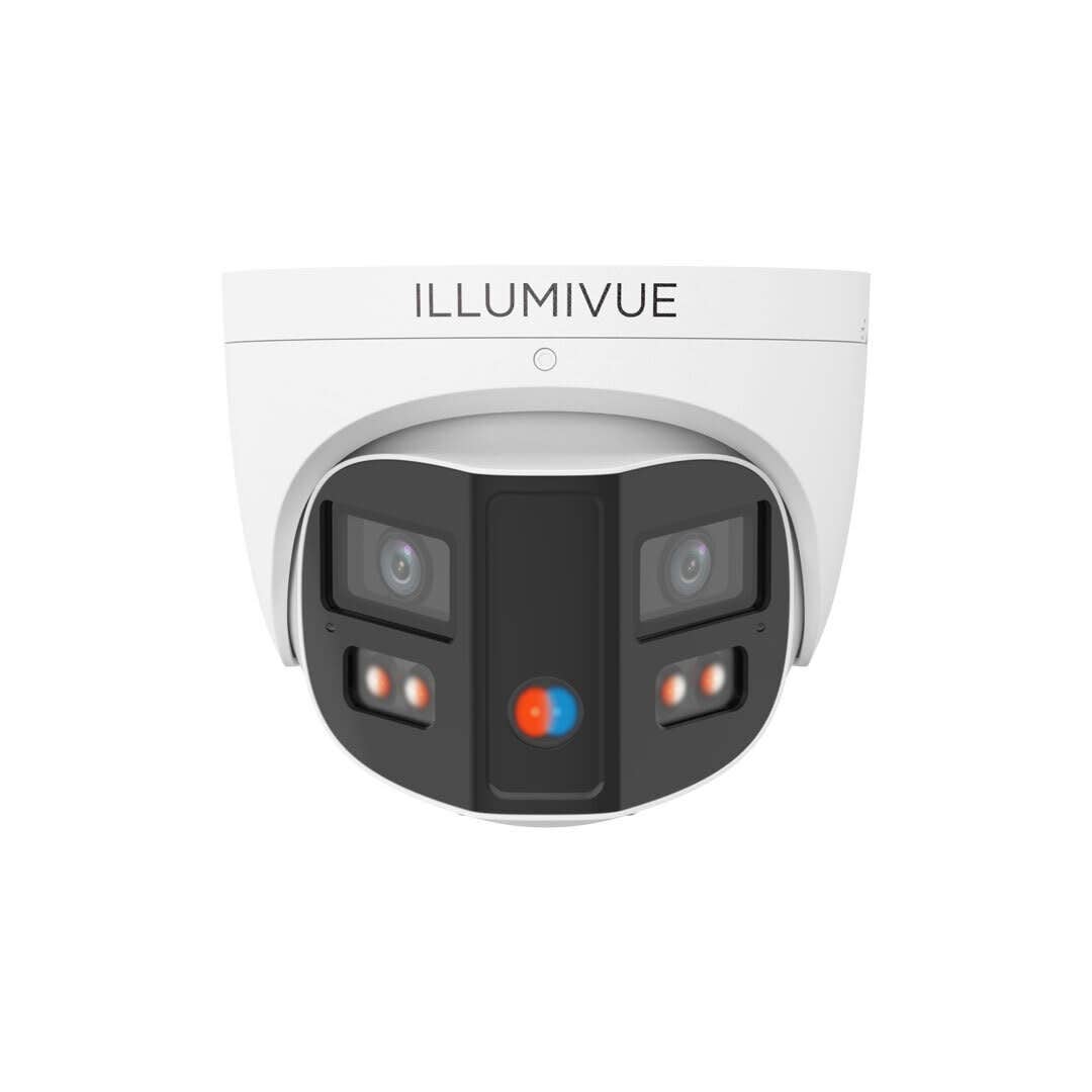 Illumivue IP8TDL-RB-DNL Dual 8MP IP Camera with NightLight and Defender Technology