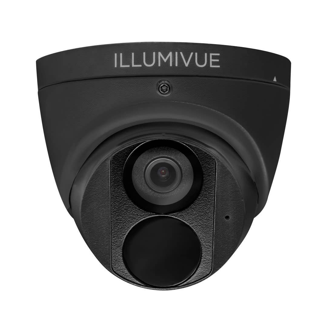 Illumivue IP5T-NC-BK 5MP IP Turret Camera with NightColor Technology - Black