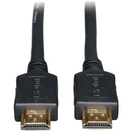 Tripp Lite by Eaton 1080p HDMI Male/Male Standard-Speed HDMI Gold Cable, Black (50 Ft.)