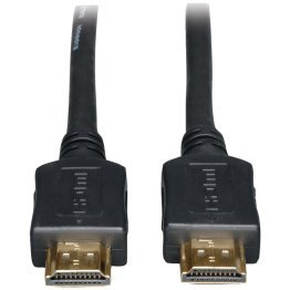 Tripp Lite by Eaton 1080p HDMI Male/Male Standard-Speed HDMI Gold Cable, Black (100 Ft.)