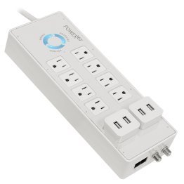 Panamax Power360 8-Outlet Floor Strip with USB Pluggables