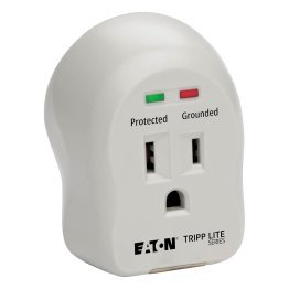 Tripp Lite by Eaton 1-AC Outlet 600-Joules SpikeCube Surge Protector Wall Tap, SPIKECUBE
