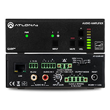 Atlona Stereo / Mono Power Amplifier – 60 Watts