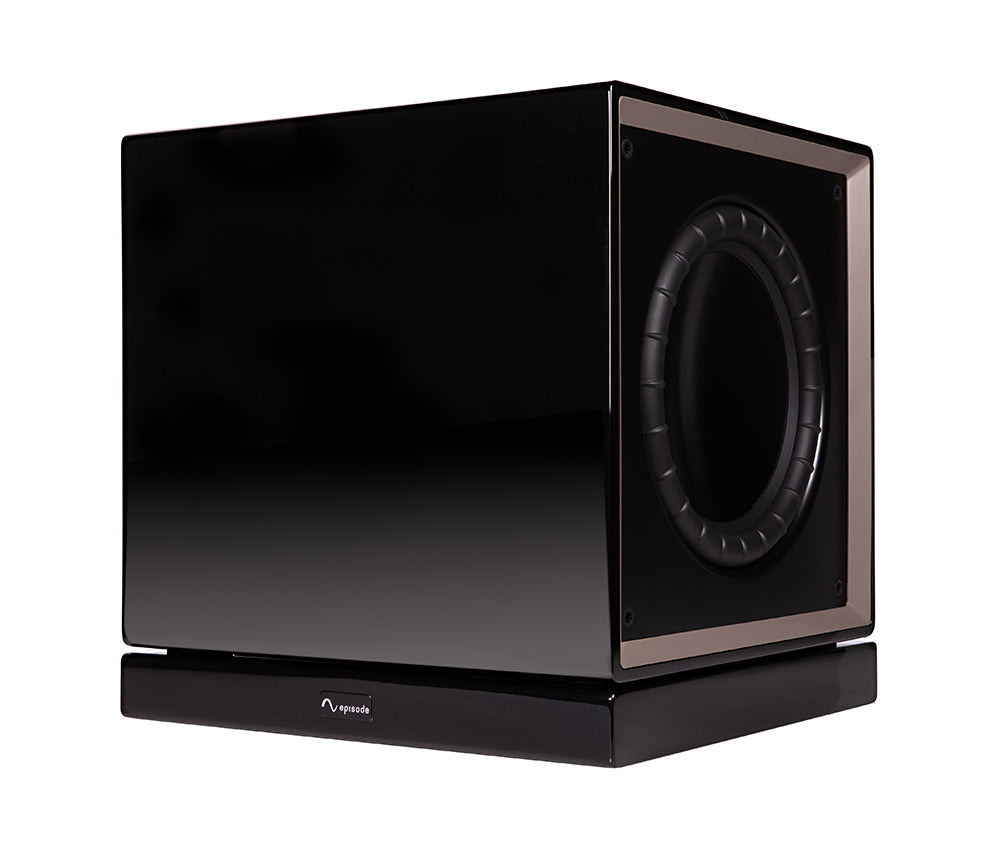 Episode MEGA D-Series 12" Dual Sealed Subwoofer with Amplifier | Black