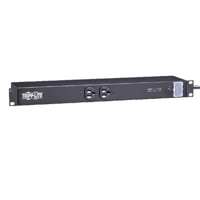 Tripp Lite by Eaton Isobar Surge Protector Rackmount Metal 12 Outlet 15' Cord 1U RM
