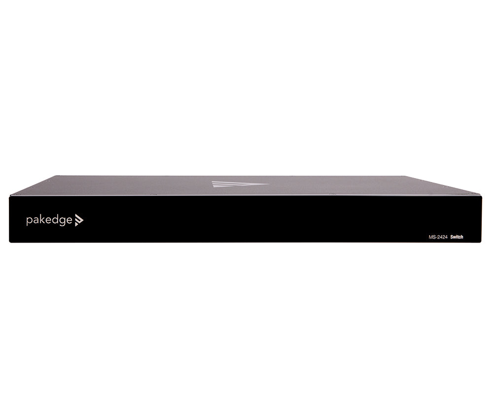 Pakedge MS Series L3 Managed Gigabit Switch with 10G SFP+, Full PoE+ | 24 PoE + 2 Rear Ports