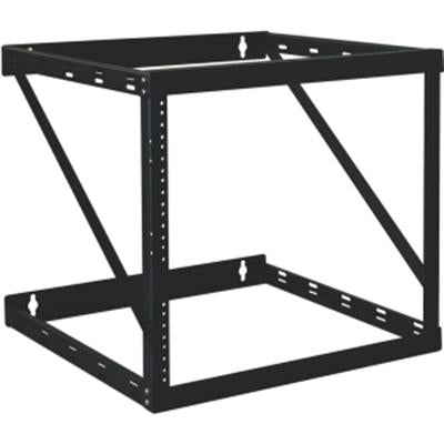 Tripp Lite by Eaton SmartRack 12U Heavy-Duty Flat-Pack Low-Profile Switch-Depth Wall-Mount 2-Post Open Frame Rack