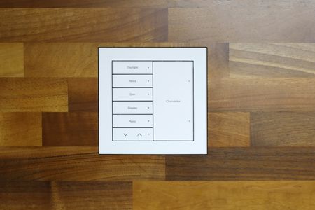 Wall-Smart Solid Surface Mount for Control4 LUX Lighting Devices 2 Gang