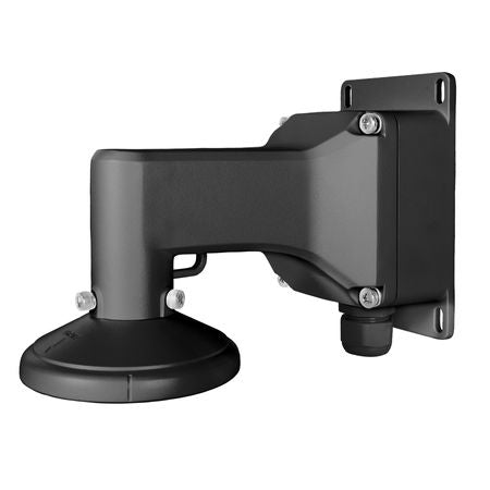 Luma X20 Wall Mount Bracket with Junction Box for Varifocal and Hybrid Turret Cameras - Black