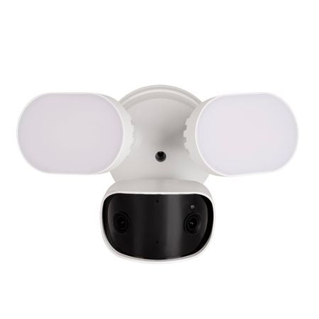 Luma 720 Series 7MP IP POE Floodlight Camera with Active Deterrence - White