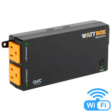 WattBox 250-Series Wi-Fi Surge Protector | 2 Individually Controlled Outlets (Wi-Fi or Wired)