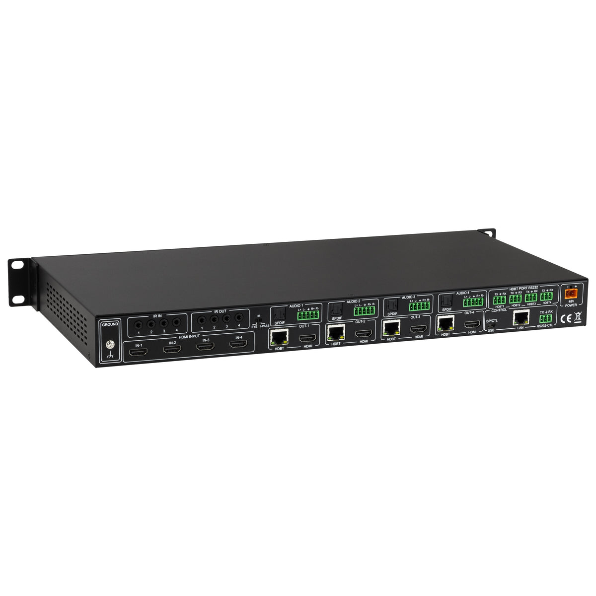 AVPro 18Gbps HDMI-HDBaseT™ Matrix Switch - 4x4