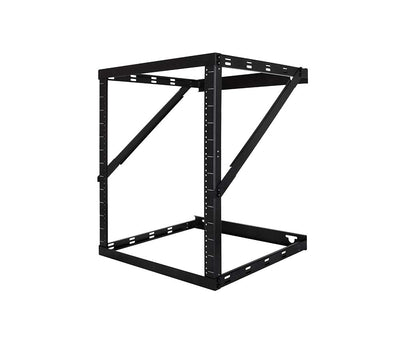 Strong Wall-Mount Expandable Open-Frame Rack | 8–22U