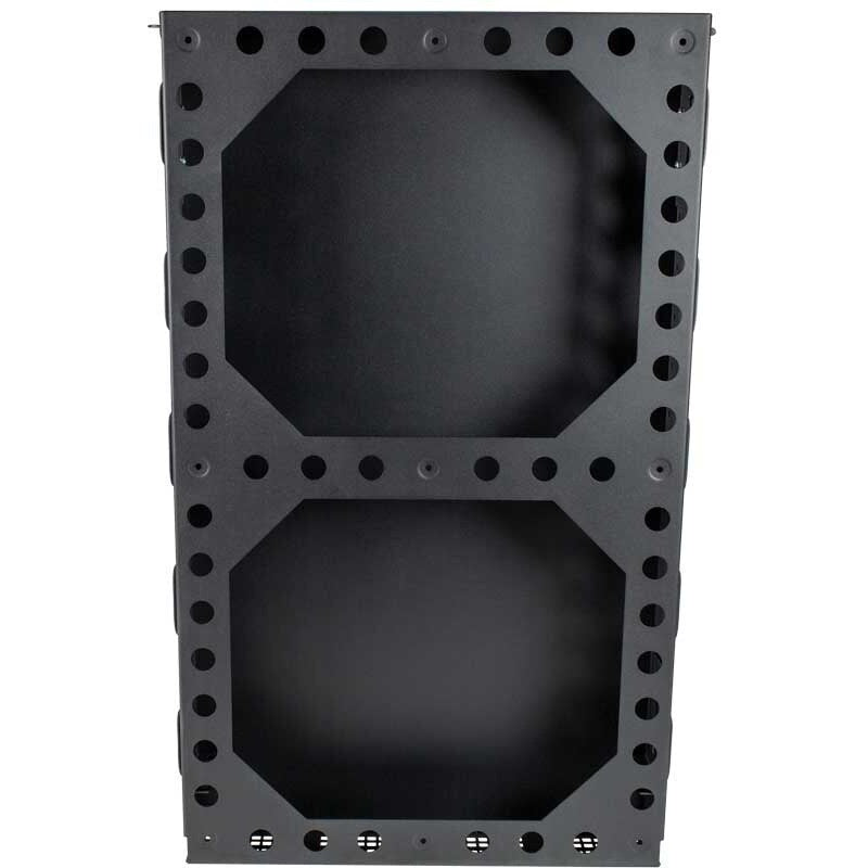 RackSolutions Secure Lockable Wallmount 2U