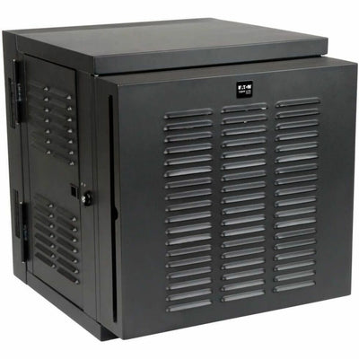 Tripp Lite by Eaton SmartRack 12U Switch-Depth Wall-Mount Small Rack Enclosure for Harsh Environments Hinged Back