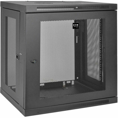Tripp Lite by Eaton SmartRack 12U Low-Profile Switch-Depth Wall-Mount Small Rack Enclosure
