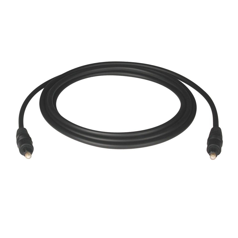 Tripp Lite by Eaton TOSLINK Digital Optical SPDIF Audio Cable, Black (13 Ft.)