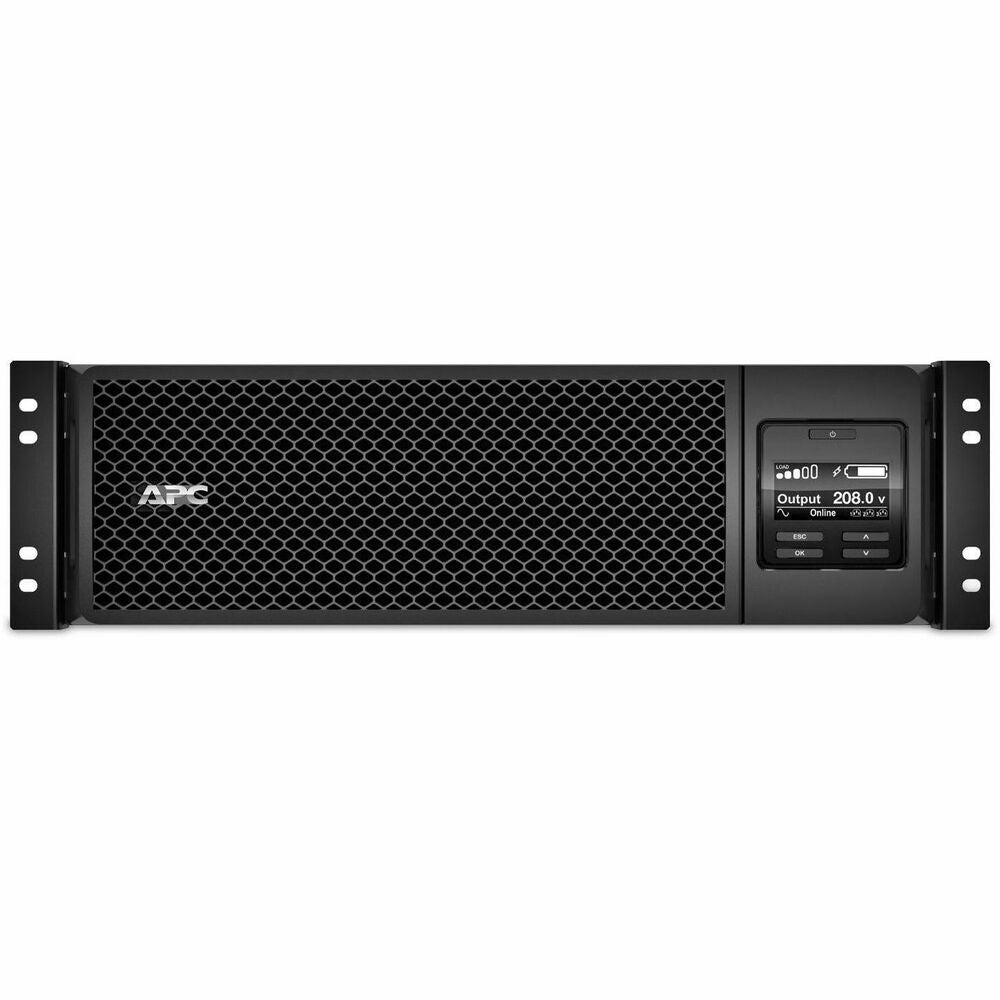 APC Smart-UPS On-Line, 5.4kVA, Rackmount 3U, 208V, 2x L6-20R+2x L6-30R NEMA outlets, Network Card+SmartSlot, Extended runtime, W/ rail kit