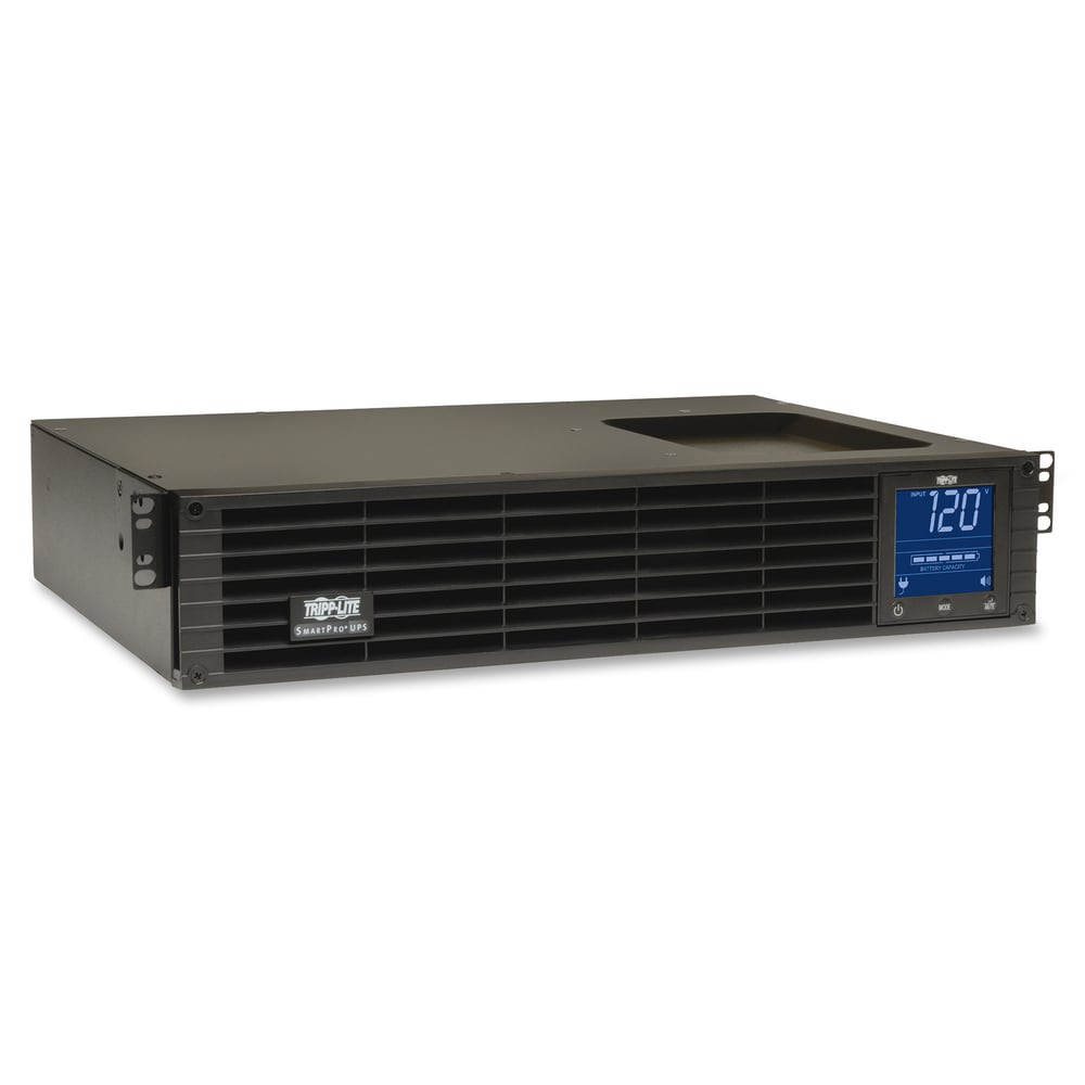 Tripp Lite by Eaton UPS SmartPro 120V 1.5kVA 1kW Line-Interactive Sine Wave UPS 2U Rack/Tower LCD USB DB9 8 Outlets