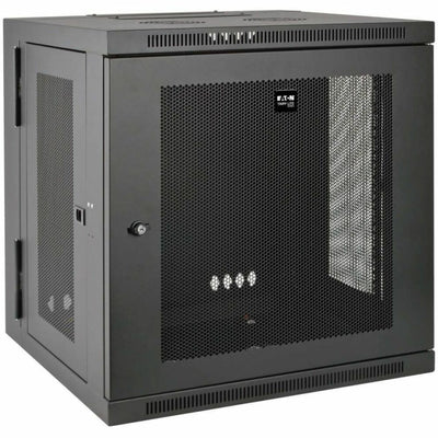 Tripp Lite by Eaton 12U Wall Mount Rack Enclosure Server Cabinet Swinging Hinged Door Deep