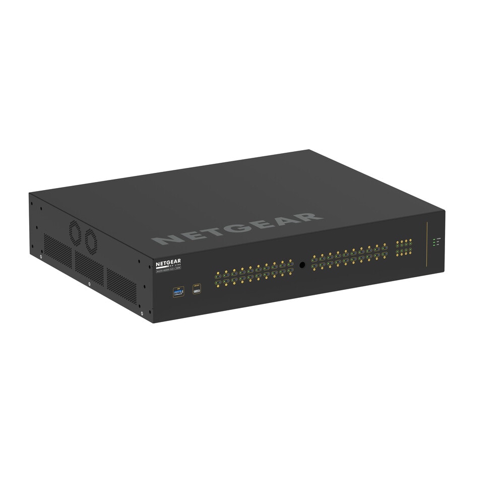 Netgear GSM4248UX M4250-40G8XF-PoE++ AV Line 40x1G Ultra90 PoE++ 802.3bt 2,880W and 8xSFP+ Managed Switch