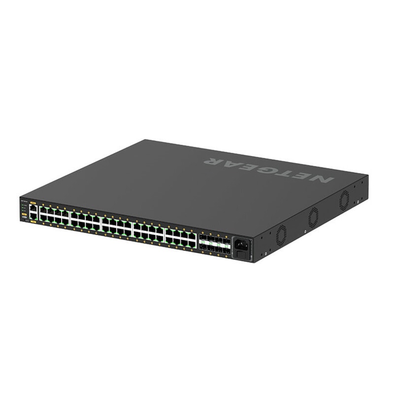 Netgear GSM4248P M4250-40G8F-PoE+ AV Line 40x1G PoE+ 480W and 8xSFP Managed Switch