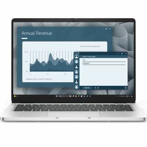 Dell Pro 14 PC14255 14" Copilot+ PC Notebook - Full HD Plus - 60 Hz - AMD Ryzen AI 7 350 - 16 GB - 512 GB SSD - English (US) Keyboard - Platinum Silver - AMD Chip - 1920 x 1200 - Windows 11 Pro - AMD 