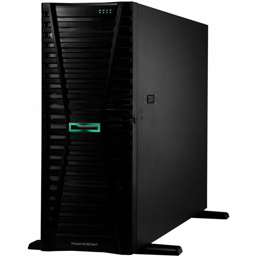 HPE ProLiant ML350 Gen11 4U tower, Xeon Silver 4510 2.4GHz 12C