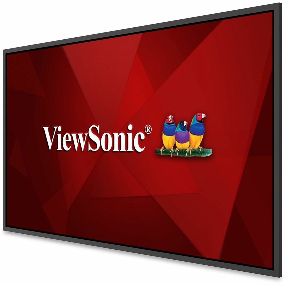 ViewSonic CDE43G3 43 Inch 4K UHD OS-Free Commercial Display with 500-nit Brightness, 1200:1 Contrast Ratio, 10W Dual Speakers, HDMI, USB C