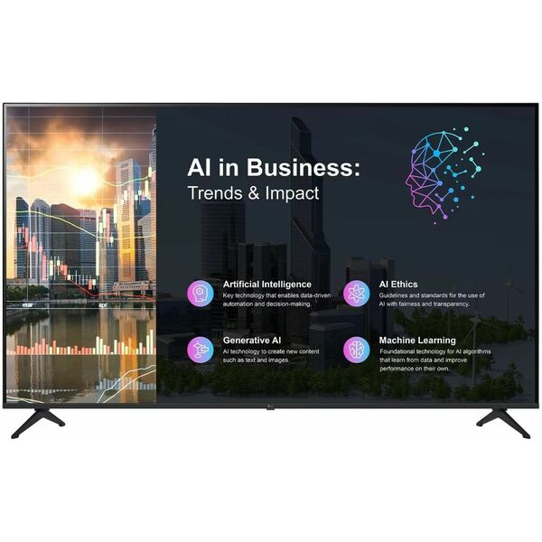 LG 50PK640S0UB 50-Inch 4K UHD Commercial Display TV, webOS