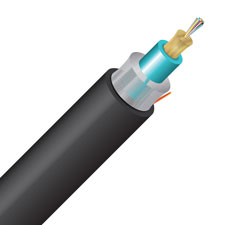 Cleerline SSF 12-Strand Rugged Micro Distribution Fiber Optic Cable - 1000 Ft