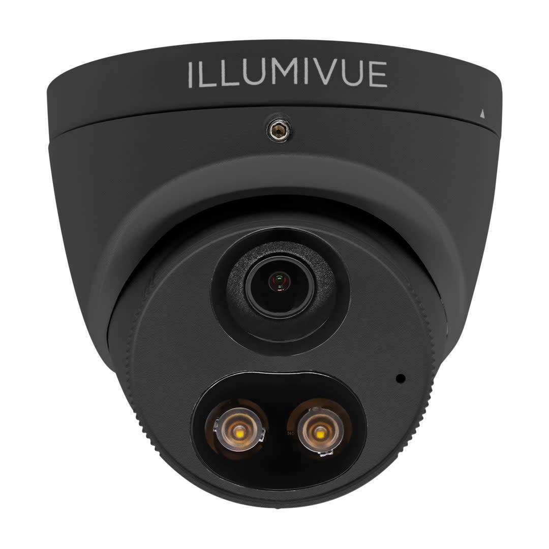 Illumivue IP5T-NL-BK 5MP IP Turret with NightLight Camera - Black