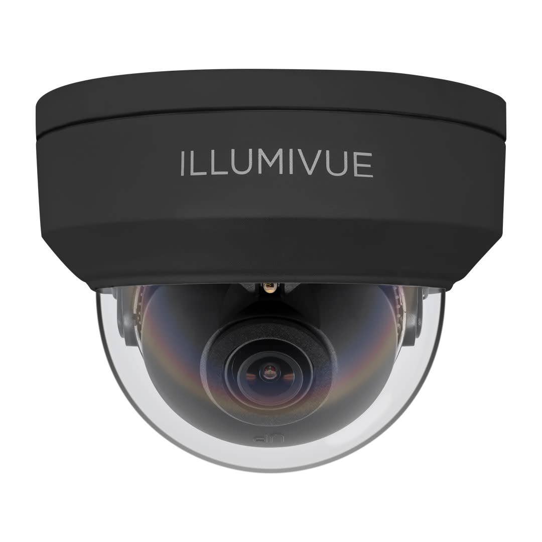 Illumivue IP5VD-NC.2-BK 5MP Vandal Dome Camera with NightColor - Black