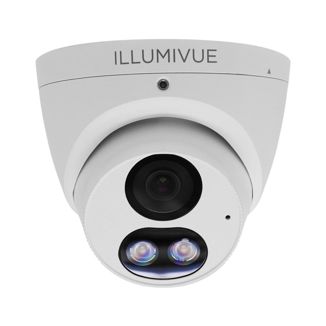 Illumivue IP4T-NL 4MP IP Turret Camera with NightLight and NightColor