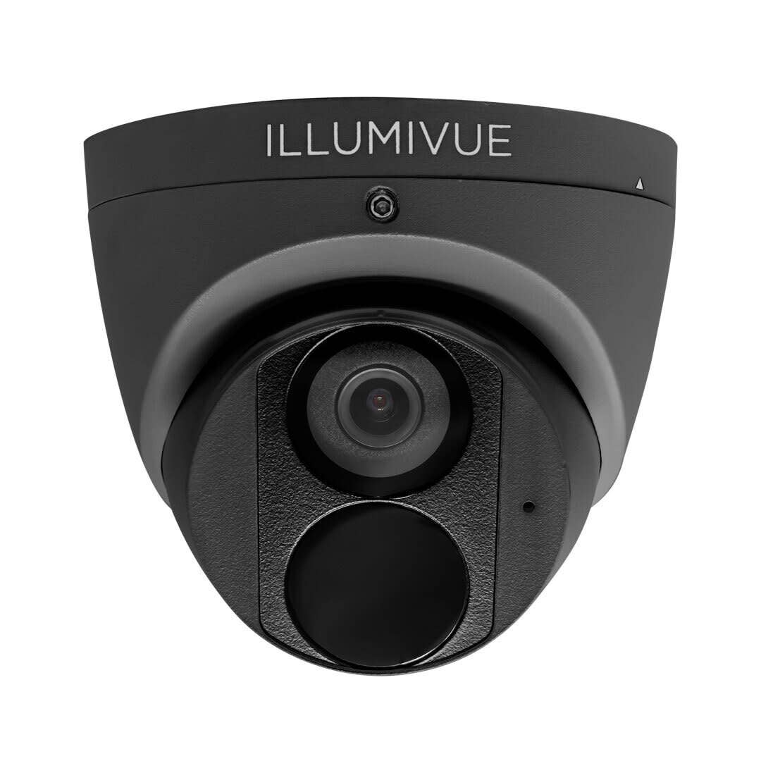 Illumivue IP8T-NC.2-BK 8MP IP Turret Camera with NightColor