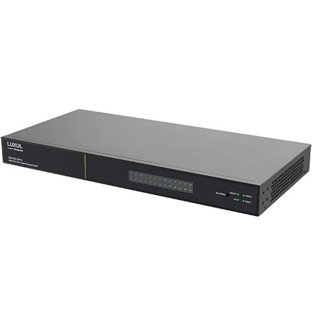 Luxul SW-505-24P-R 24 PoE+ 2 Combo RJ45/SFP Rear-Facing Ports Managed Switch