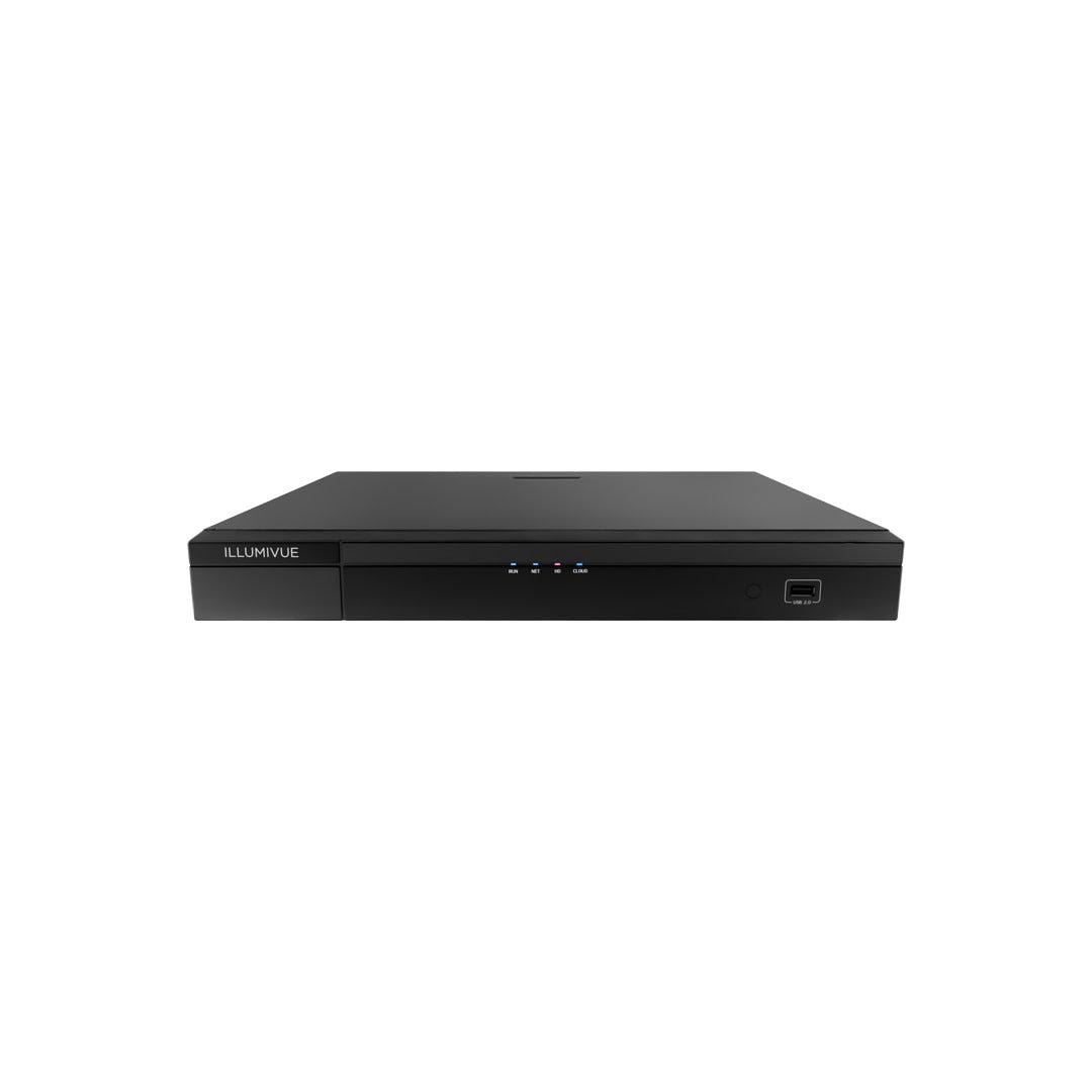 Illumivue NVR16.3 16-Channel 2 SATA HDD NVR with Advanced Analytics (No Hard Drive)