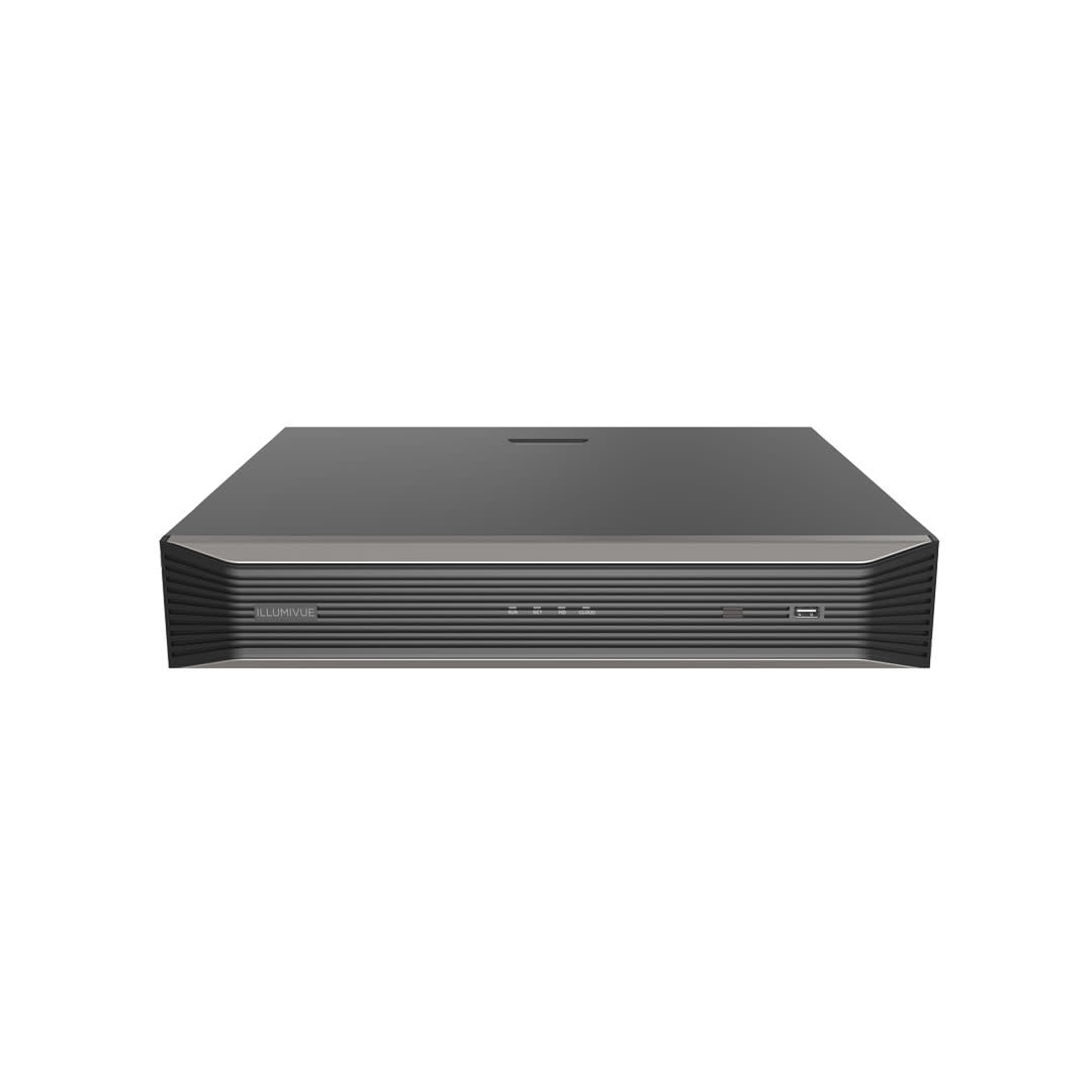 Illumivue NVR64.3-AI 64-Channel 4 SATA HDD NVR with AI (No Hard Drive)