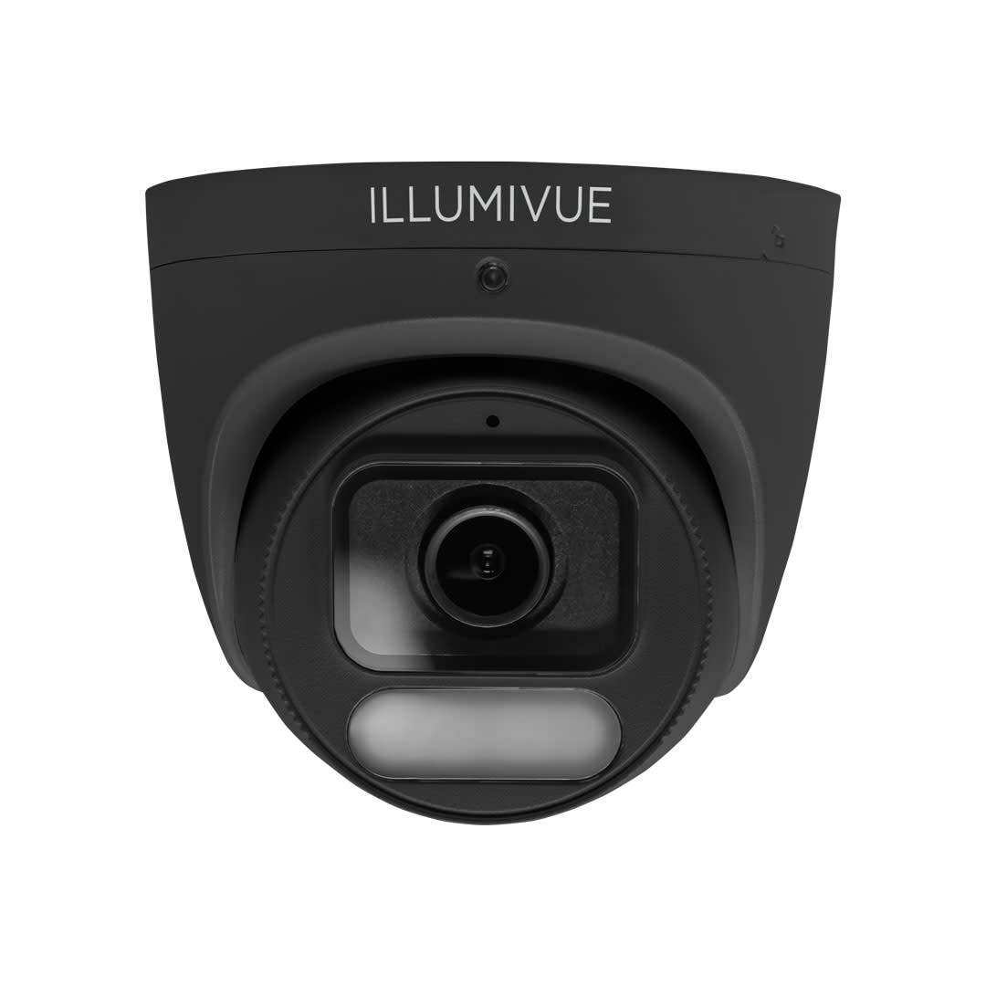 Illumivue IP8T-NV-BK 8MP IP Turret Camera with NightVue Technology - Black