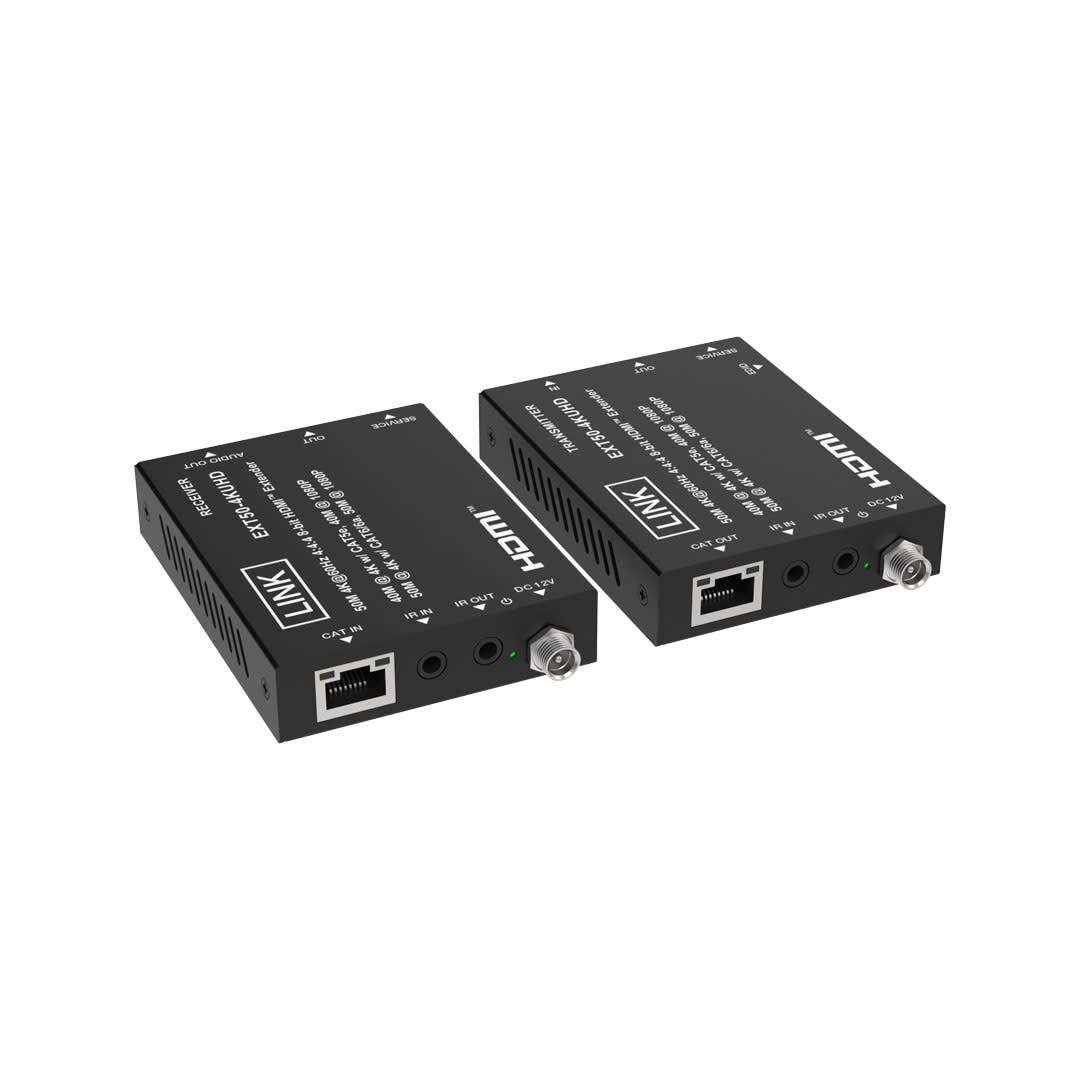 LINK Brand EXT50-4KUHD 50M (4K@60Hz 4:4:4) CAT6 HDMI Extender