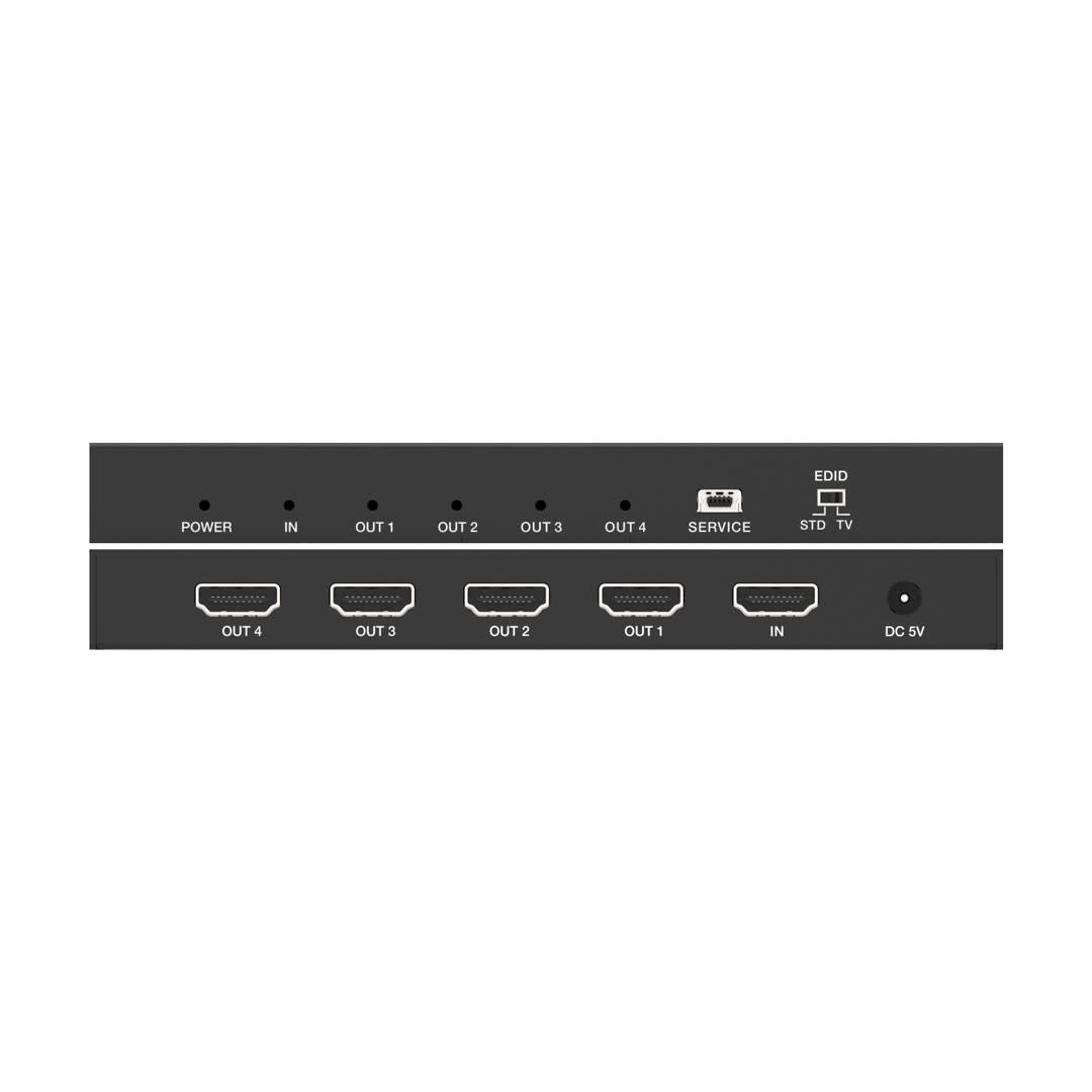 LINK Brand 1X4-4KSPLIT 1x4 4K HDMI 2.0 Splitter