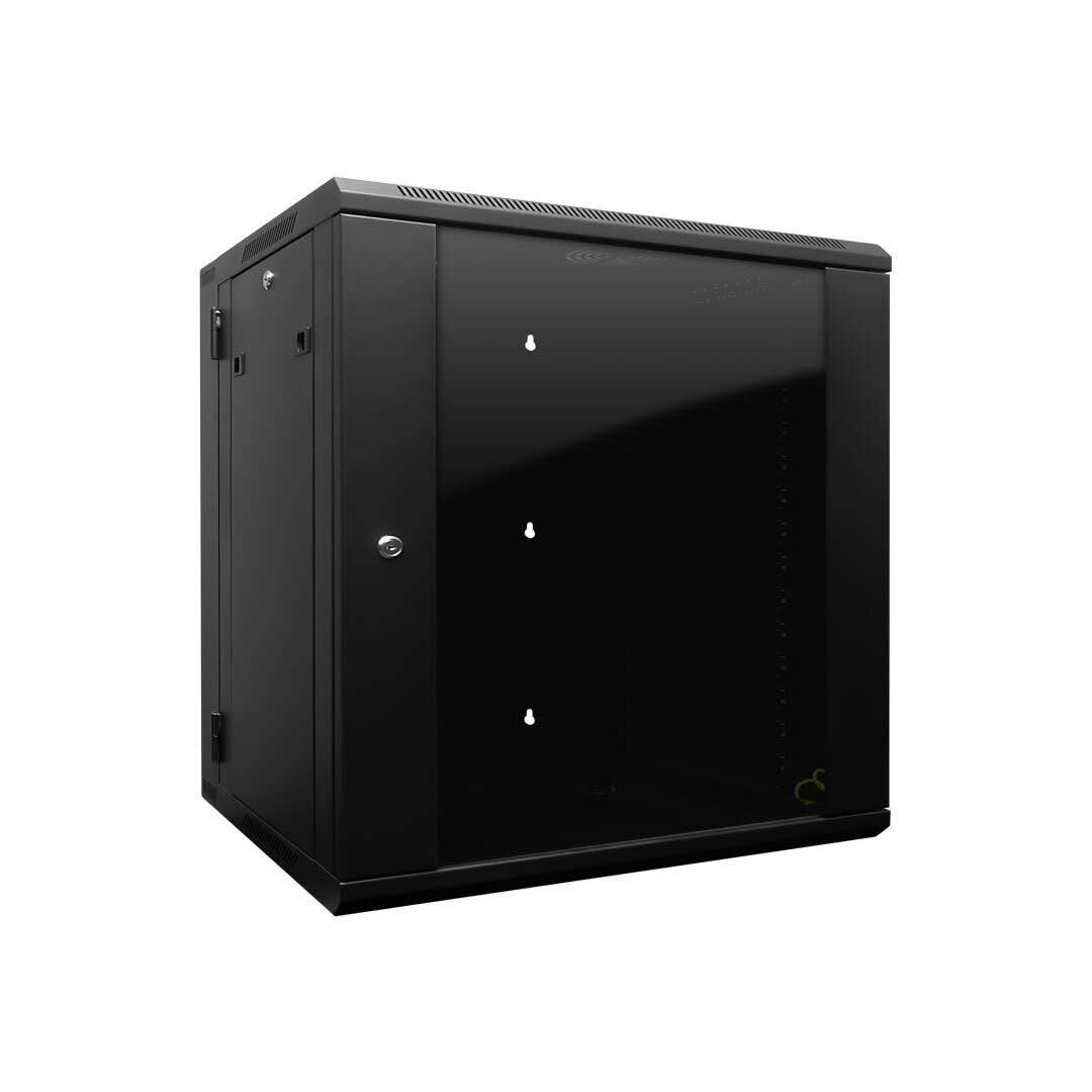 RACK Brand ER15W 15 Space Enclosed Pivoting Wall-Mounted Rack