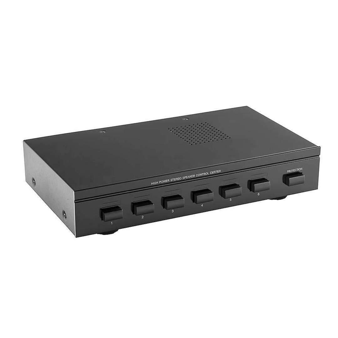 Karbon Sound K-1043 High Power 6-Way Stereo Speaker Switch with Protection
