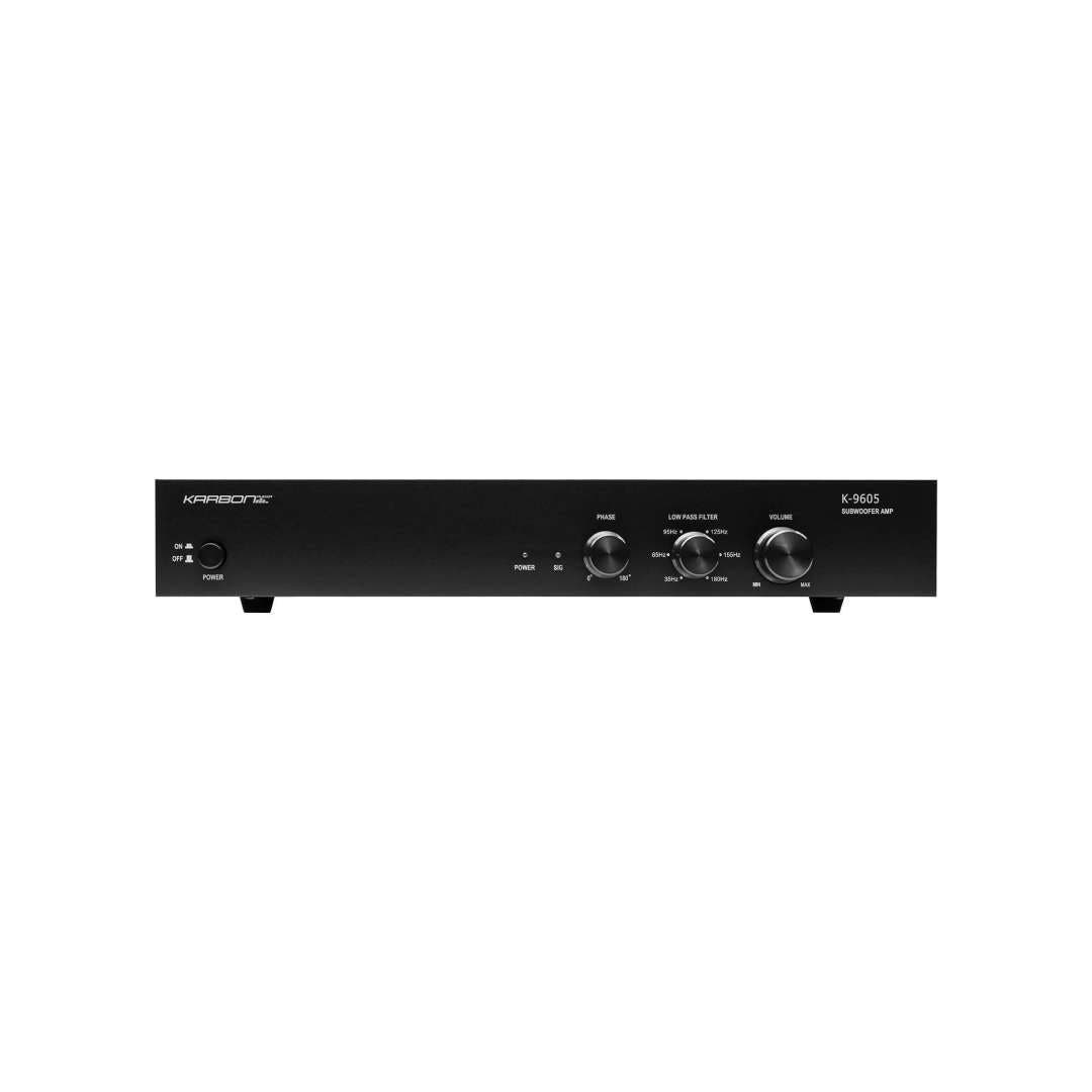 Karbon Sound K9605 1-Channel 200-Watt Subwoofer Amplifier