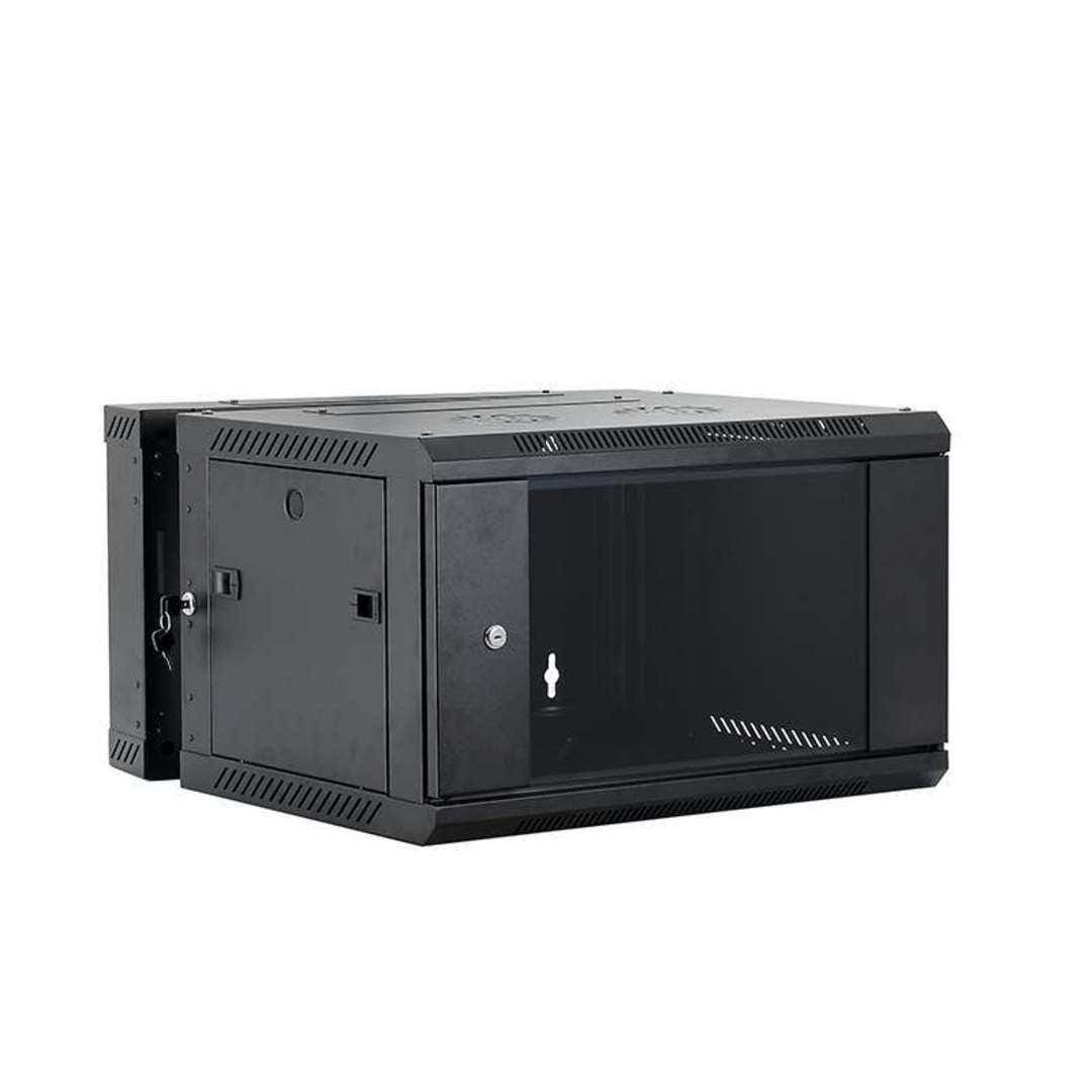 Karbon Racks K3307 12 Space Enclosed Pivoting Wall-Mounted Rack