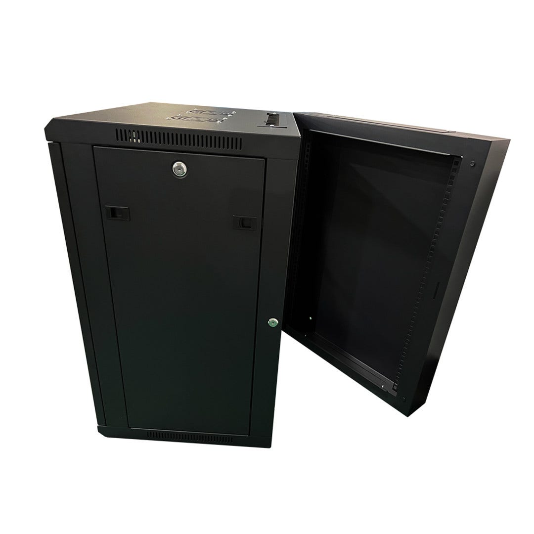 Karbon Racks K3308 15 Space Enclosed Pivoting Wall-Mounted Rack